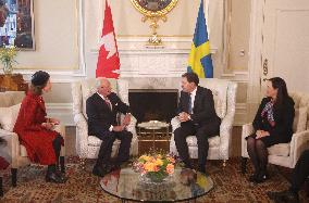 King and Queen of Sweden Visit Canada