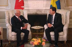 King and Queen of Sweden Visit Canada