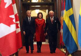 King and Queen of Sweden Visit Canada