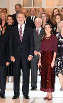King Felipe VI And Queen Letizia At Francisco Cerecedo Awards - Madrid