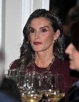 King Felipe VI And Queen Letizia At Francisco Cerecedo Awards - Madrid