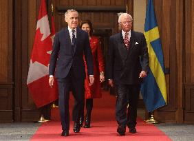 King and Queen of Sweden Visit Canada