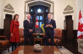 King and Queen of Sweden Visit Canada