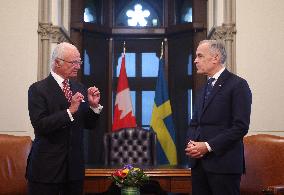 King and Queen of Sweden Visit Canada