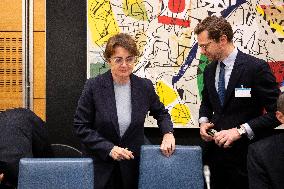 Laurence Des Cars Before An Audition At The National Assembly - Paris