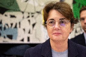 Laurence Des Cars Before An Audition At The National Assembly - Paris