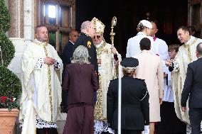 NO TABLOIDS - Monaco National Day Celebrations - Cathedral