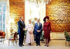 Grand Duke And Grand Duchess Of Luxembourg Visit The Netherlands