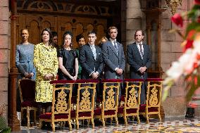 NO TABLOIDS - Monaco National Day Celebrations - Cathedral
