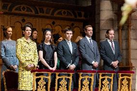 NO TABLOIDS - Monaco National Day Celebrations - Cathedral