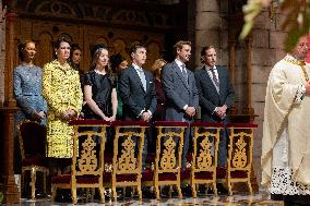 NO TABLOIDS - Monaco National Day Celebrations - Cathedral