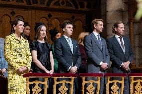 NO TABLOIDS - Monaco National Day Celebrations - Cathedral