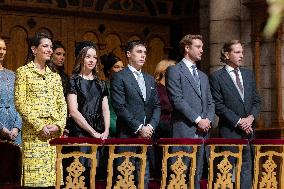 NO TABLOIDS - Monaco National Day Celebrations - Cathedral