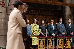 NO TABLOIDS - Monaco National Day Celebrations - Cathedral