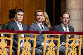 NO TABLOIDS - Monaco National Day Celebrations - Cathedral