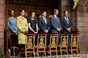 NO TABLOIDS - Monaco National Day Celebrations - Cathedral