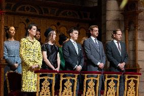 NO TABLOIDS - Monaco National Day Celebrations - Cathedral