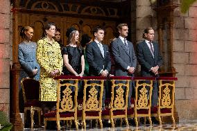 NO TABLOIDS - Monaco National Day Celebrations - Cathedral