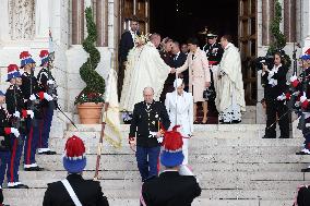 NO TABLOIDS - Monaco National Day Celebrations - Cathedral