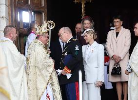 NO TABLOIDS - Monaco National Day Celebrations - Cathedral