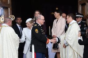 NO TABLOIDS - Monaco National Day Celebrations - Cathedral