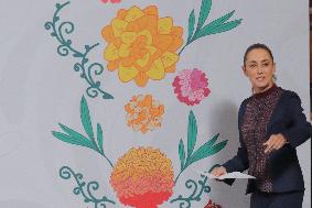 Sheinbaum Holds FIFA World Cup News Conference - Mexico