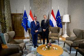 Dutch PM Dick Schoof receives Grand Duke Guillaume - The Hague