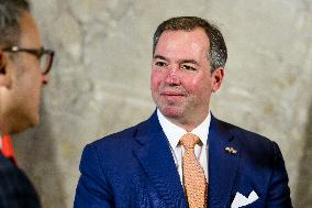 Dutch PM Dick Schoof receives Grand Duke Guillaume - The Hague