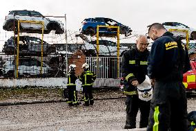 Scrapyard Fire - Spain