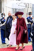 Dutch Royal Couple Receives Grand Duke and Duchess of Luxembourg - The Netherlands