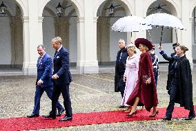 Dutch Royal Couple Receives Grand Duke and Duchess of Luxembourg - The Netherlands
