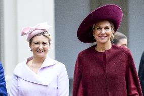 Dutch Royal Couple Receives Grand Duke and Duchess of Luxembourg - The Netherlands