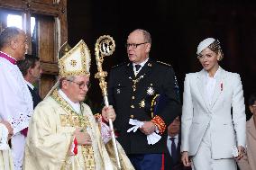 NO TABLOIDS - Monaco National Day Celebrations - Cathedral