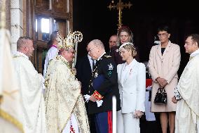 NO TABLOIDS - Monaco National Day Celebrations - Cathedral