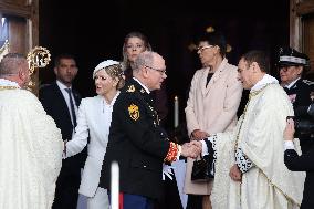 NO TABLOIDS - Monaco National Day Celebrations - Cathedral