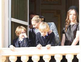 NO TABLOIDS - Monaco National Day Celebrations - Balcony