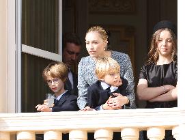 NO TABLOIDS - Monaco National Day Celebrations - Balcony