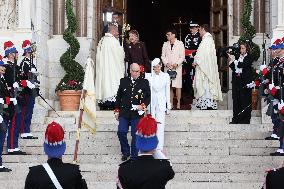 NO TABLOIDS - Monaco National Day Celebrations - Cathedral