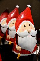 Chrismas Opening At BHV Store - Paris