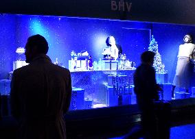 Chrismas Opening At BHV Store - Paris