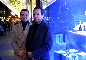 Chrismas Opening At BHV Store - Paris