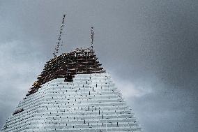 Illustration of the Triangle Tower - Paris