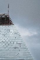 Illustration of the Triangle Tower - Paris