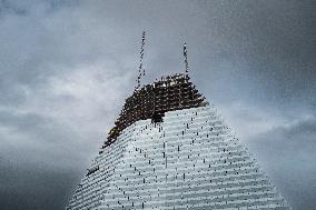 Illustration of the Triangle Tower - Paris