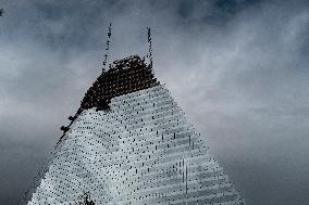 Illustration of the Triangle Tower - Paris