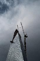 Illustration of the Triangle Tower - Paris