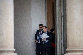 Weekly Cabinet Meeting - Paris