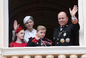 NO TABLOIDS - Monaco National Day Celebrations - Balcony