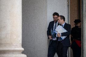 Weekly Cabinet Meeting - Paris