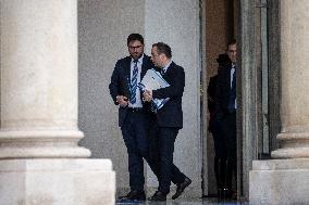 Weekly Cabinet Meeting - Paris